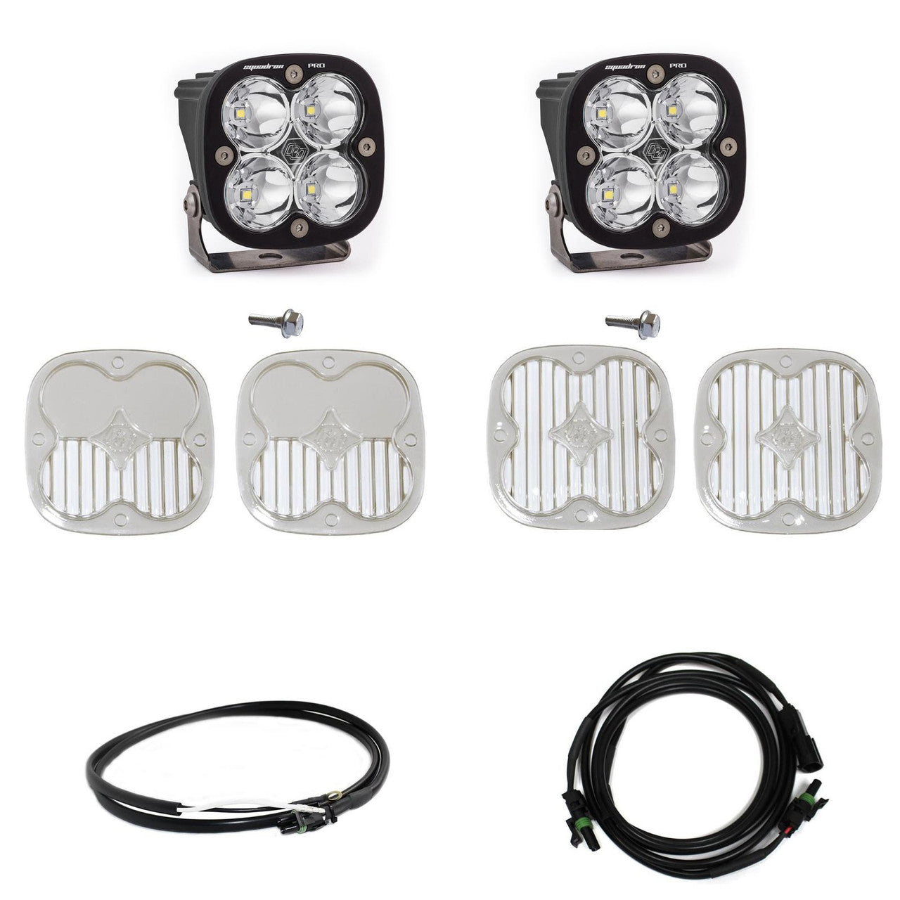 Bronco A Piller Light Kit 21-Up Ford Bronco Squadron ProSpot w/Upfitter Baja Designs - 447754UP