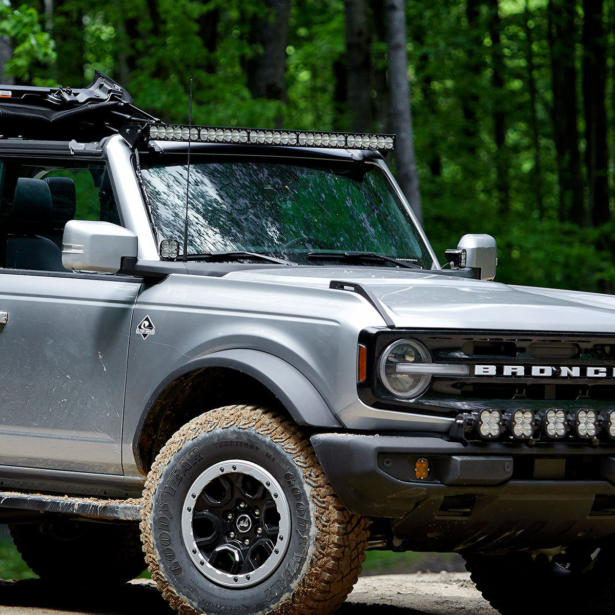 Bronco Roof Light Bar Kit 21-Up Ford Bronco 50 Onx6+ Baja Designs - 447757