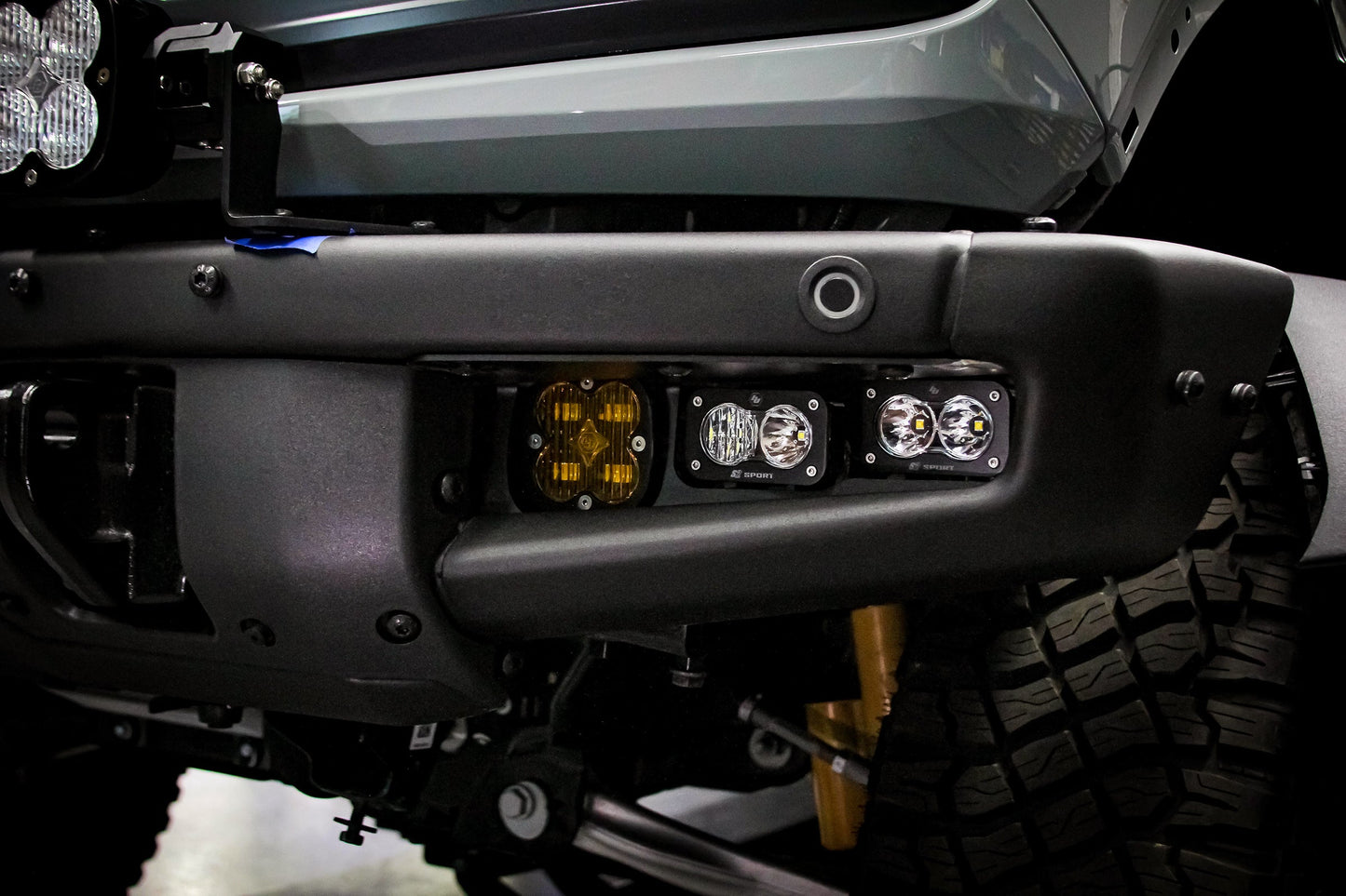 Bronco Fog Pocket Kit 21-Up Ford Bronco Sportsmen w/Upfitter Baja Designs - 447760UP