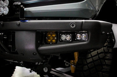 Bronco Baja Amber SAE Fog Pocket Kit 21-Up Ford Bronco Baja Designs - 447762
