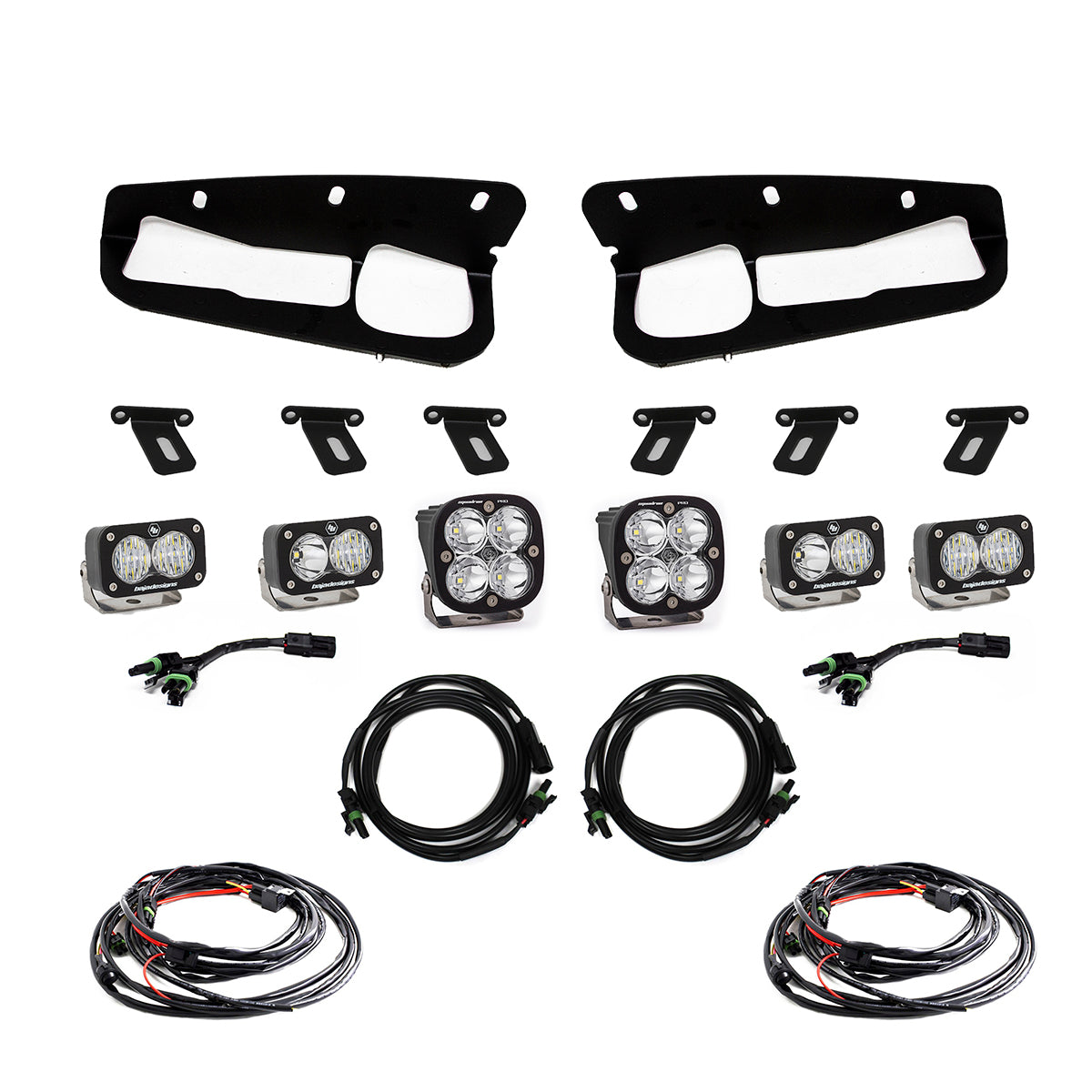 Bronco Fog Pocket Kit 21-Up Ford Bronco Pro Baja Designs - 447763