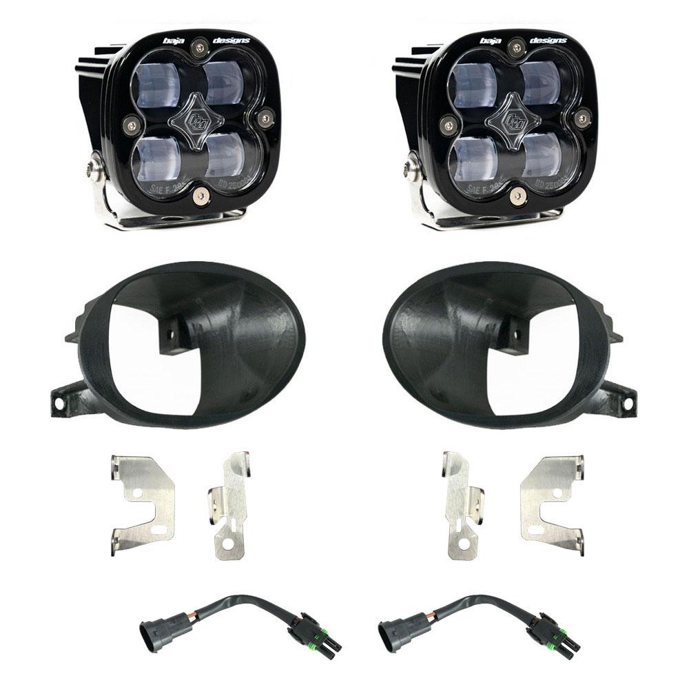Squadron SAE Fog Pocket Kit 19-24 Sprinter 1500/2500/3500 (SAE Fog; Clear) - 447863