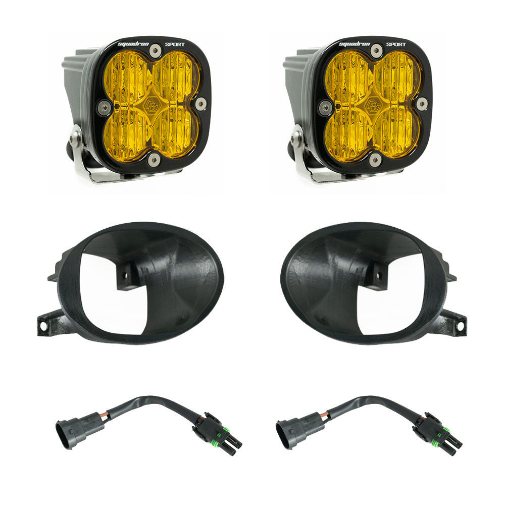 Squadron Sport Fog Pocket Kit 19-24 Sprinter 1500/2500/3500 (Wide Cornering; Amber) - 447875