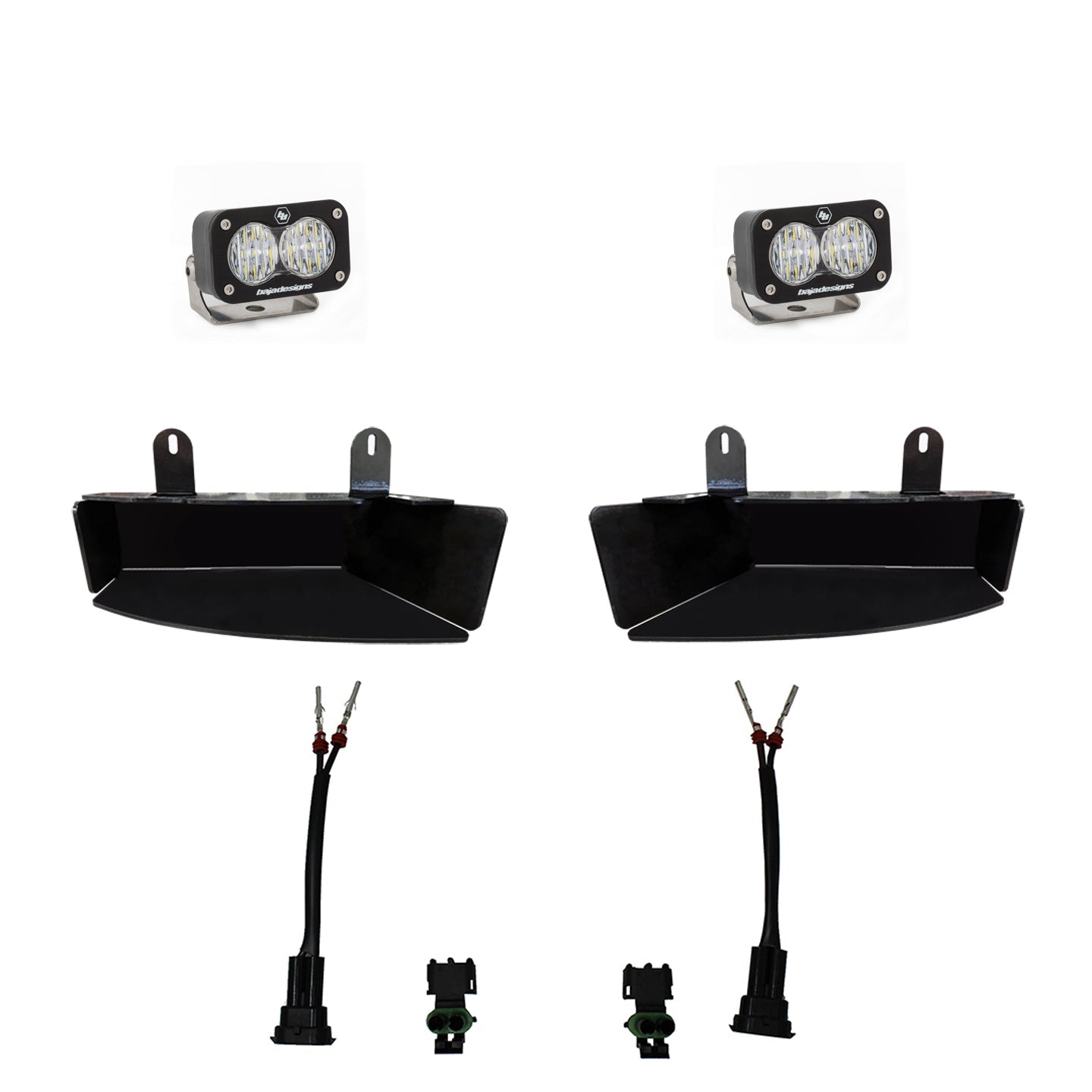 Dodge Ram Light Kit For Ram 2500/3500 19-On FPK S2 Sport W/C White Baja Designs - 448042
