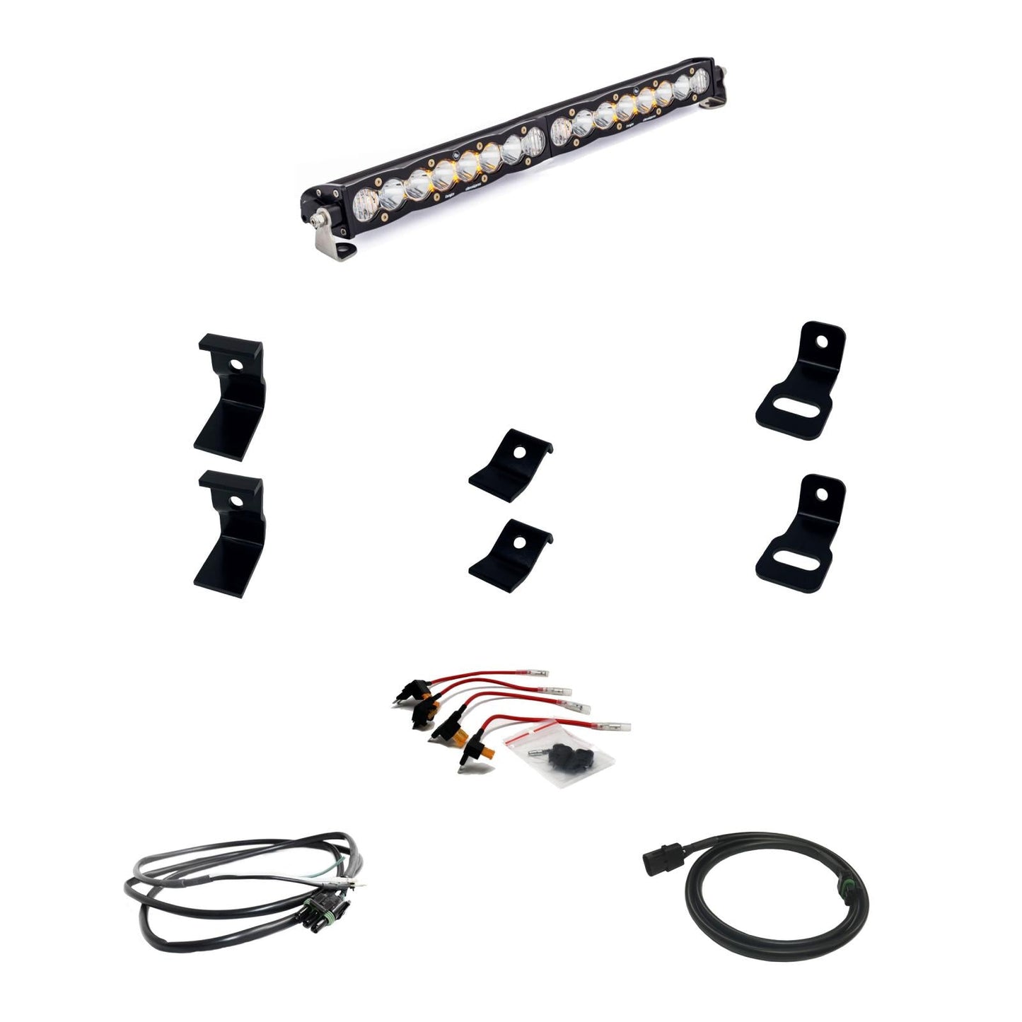 Ram 1500 TRX 21-On 20 Inch S8 Grill Kit Baja Designs - 448049