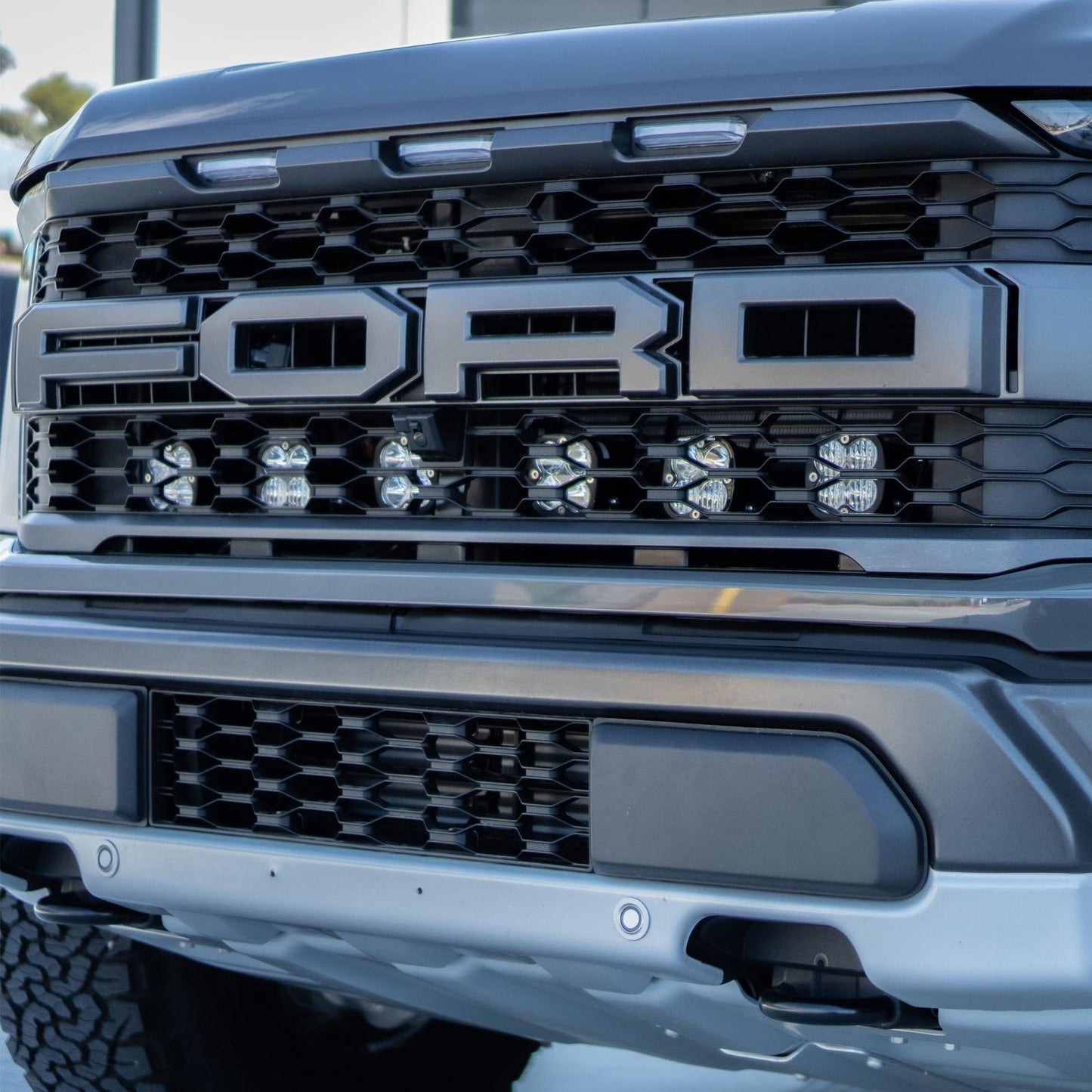 Squadron Sport Behind Grill Kit fits 21-On Ford Raptor Baja Designs - 448061