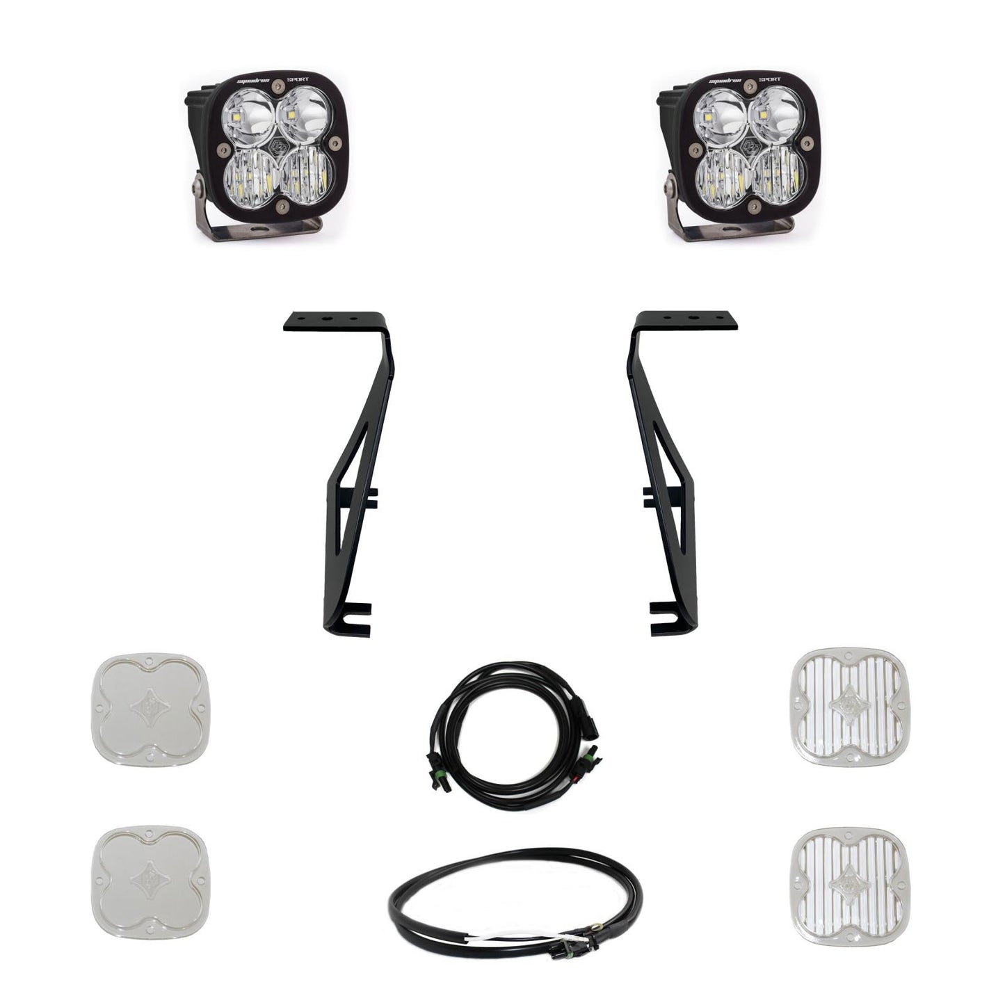 Squadron Sport A-Pillar Kit fits 21-On Ford Raptor Baja Designs - 448070