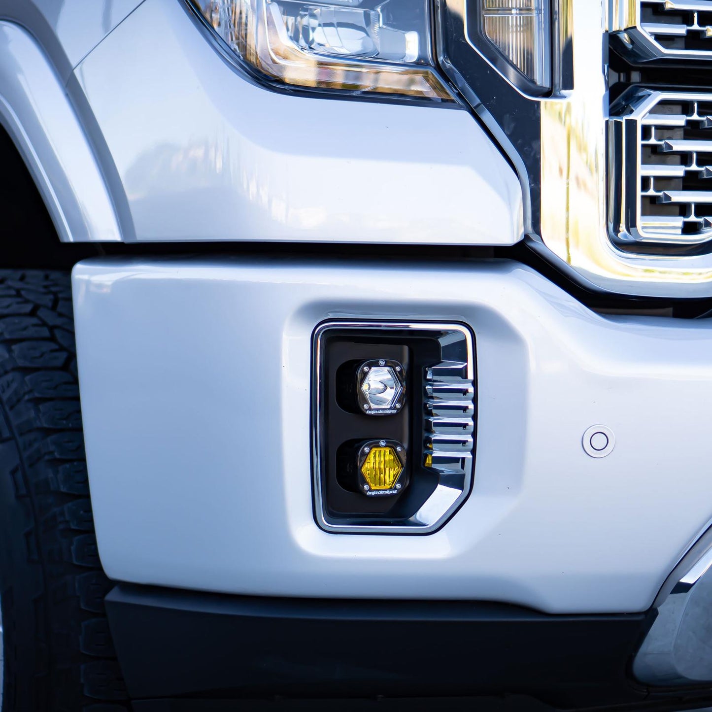 GMC 1500 (19-On) Clear Spot/Baja Amber W/C FPK Baja Designs - 448084