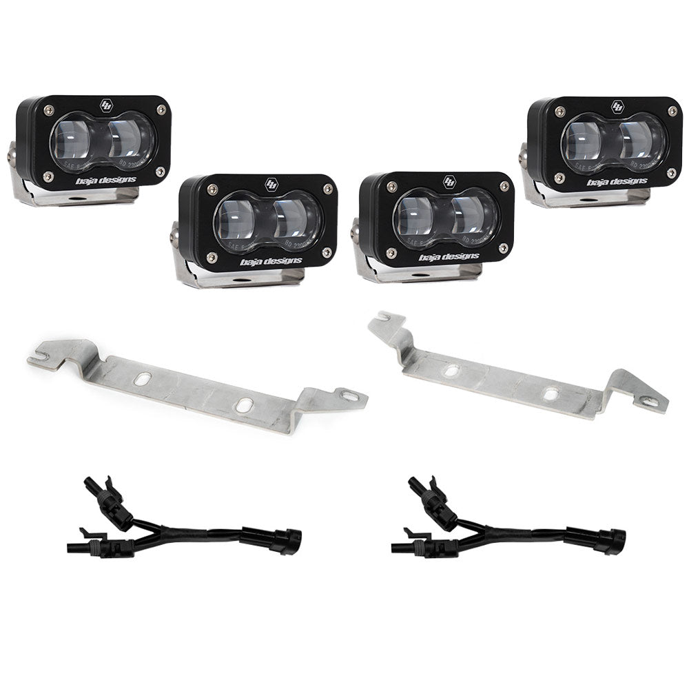 2022-Present Toyota Tundra S2 SAE OEM Fog Light Replacement Kit Baja Designs - 448162