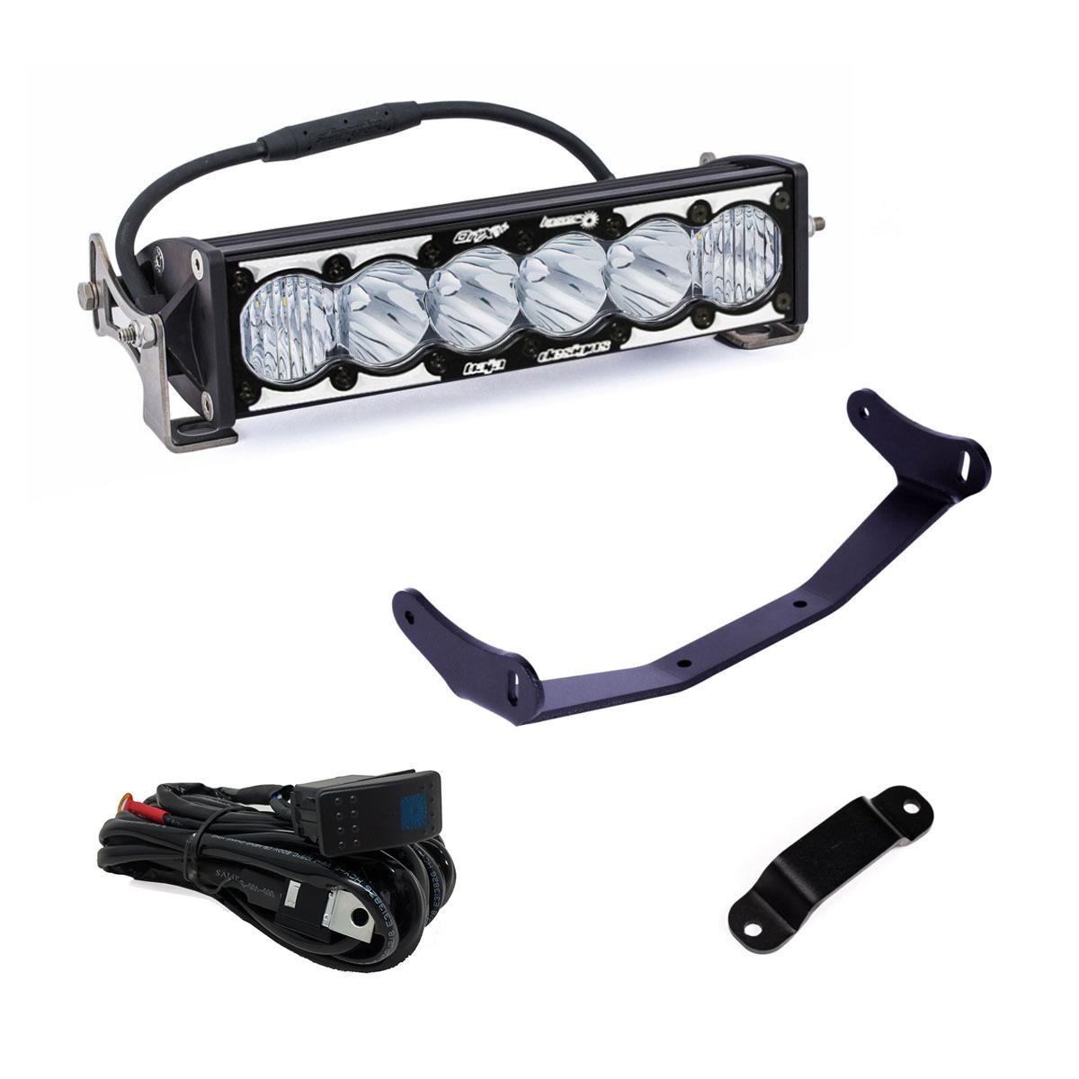 Can-Am, Maverick R, 10 Inch OnX6+ Laser Hybrid Shock Tower Kit Baja Designs - 448194
