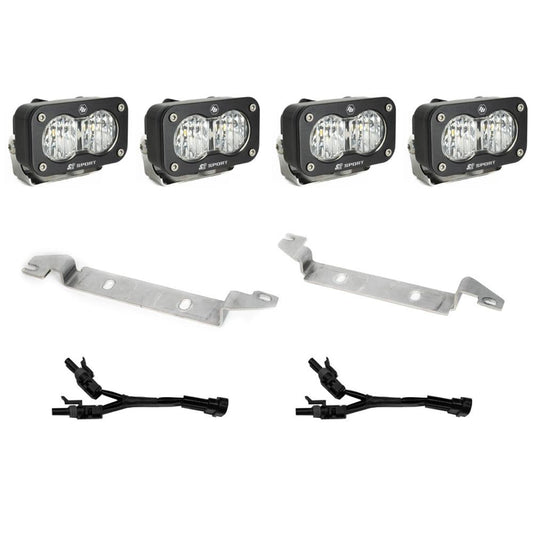 2024-Present Toyota Tacoma S2 Sport OEM Fog Light Replacement Kit Baja Designs - 448238