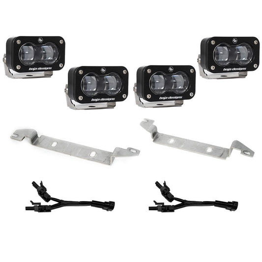 2024-Present Toyota Tacoma S2 SAE OEM Fog Light Replacement Kit Baja Designs - 448239