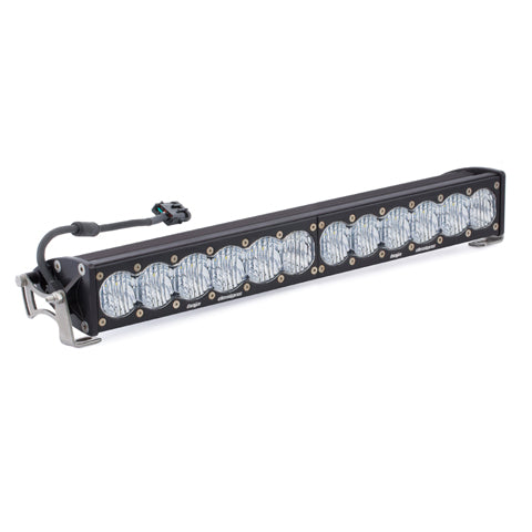 20 Inch LED Light Bar Single Straight Wide Driving Combo Pattern OnX6 Baja Designs - 452004