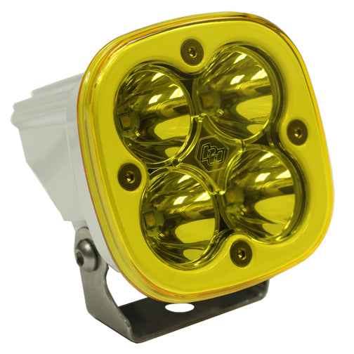 LED Light Pod White Baja Amber Lens Spot Pattern Squadron Pro Baja Designs - 490011WT