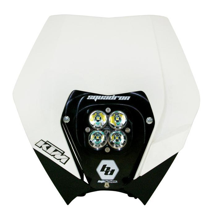 KTM A/C LED Light Kit 08-13 KTM W/Head Shell Squadron Pro Baja Designs - 497061AC