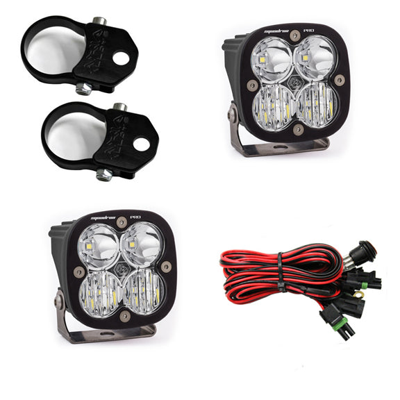LED Light Pods Kit W/Vertical Mounts 1.75 Inch Harness Squadron Pro Baja Designs - 497107