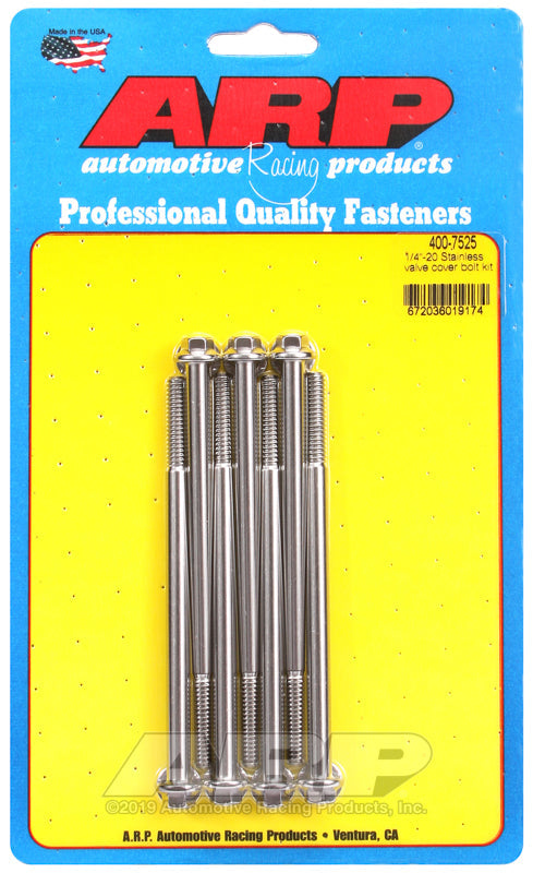 ARP Merlin Block Brodix Head BB Hex Valve Cover Bolt Kit (Kit of 7)