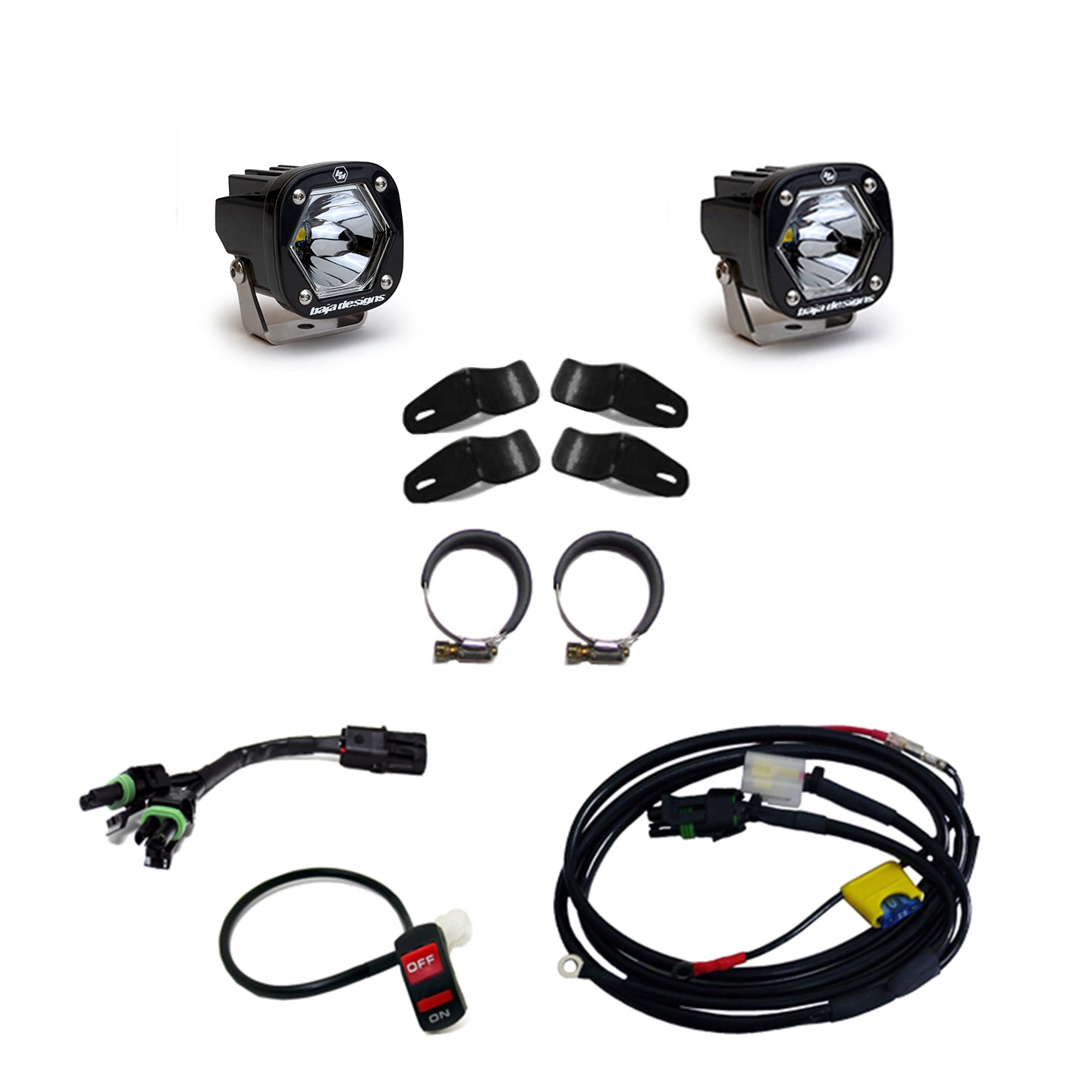 S1 Universal Moto Kit Spot Baja Designs - 507096
