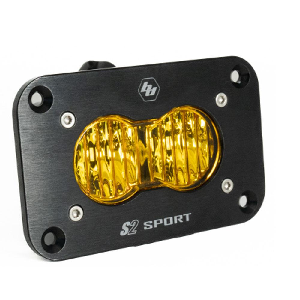 S2 Sport LED Wide Cornering Baja Amber Flush Mount Baja Designs - 541015