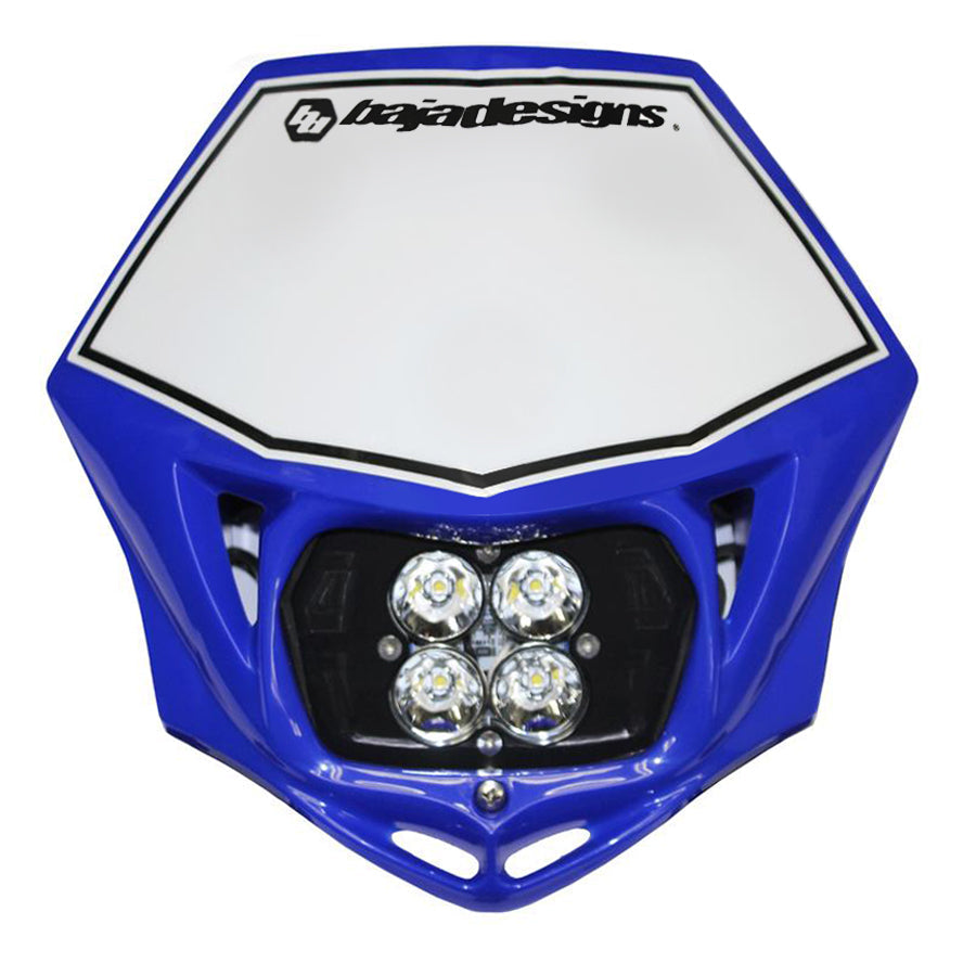 Motorcycle Race Light LED AC Blue Squadron Sport Baja Designs - 557001BUAC