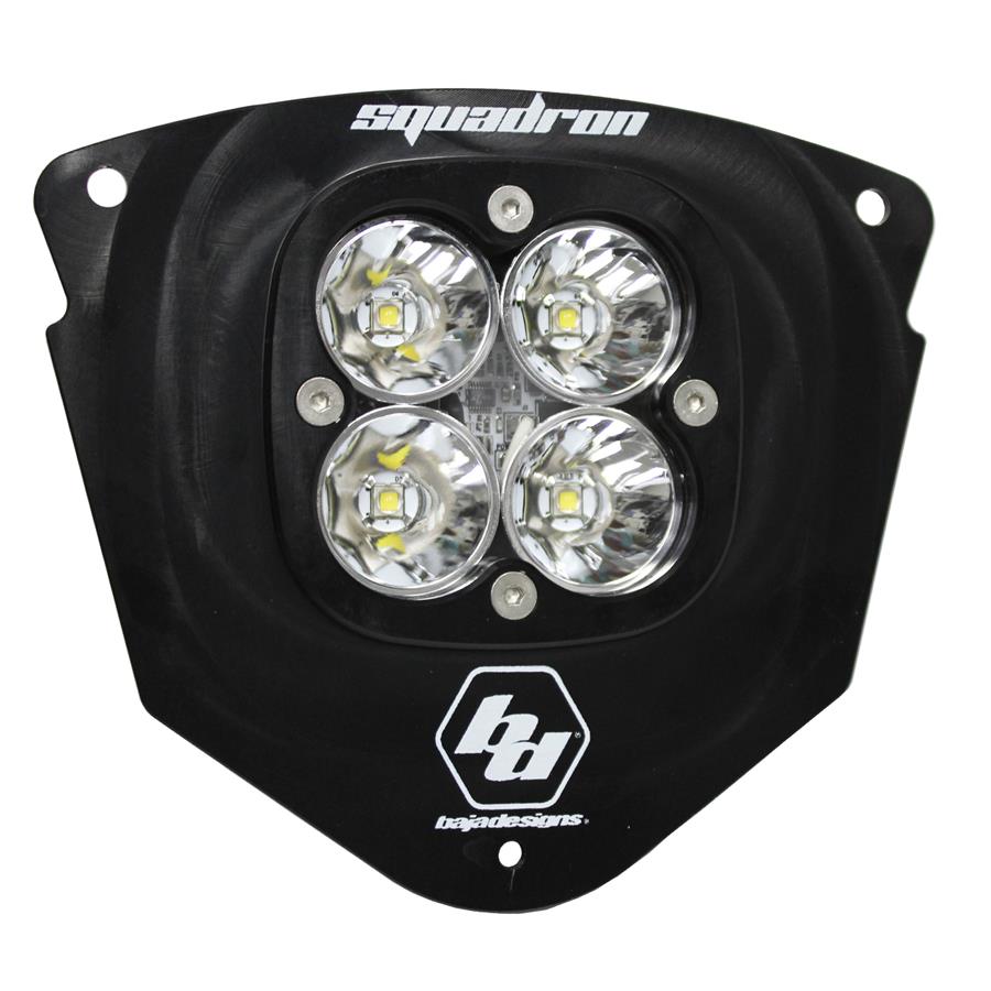 KTM Headlight Kit DC 05-07 Black Squadron Sport Baja Designs - 557041