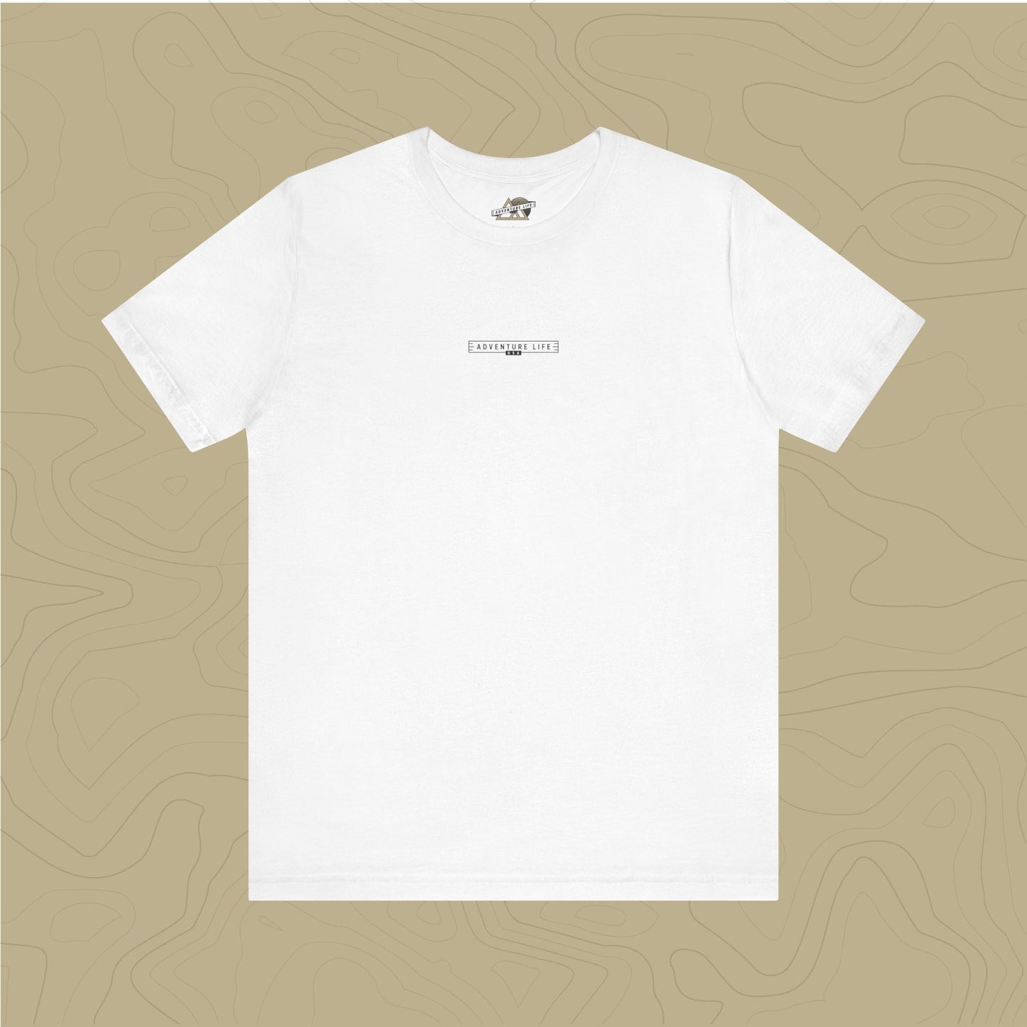 Rubicon Trail - Adventure Life Trail Topographic Garment Dyed Tee