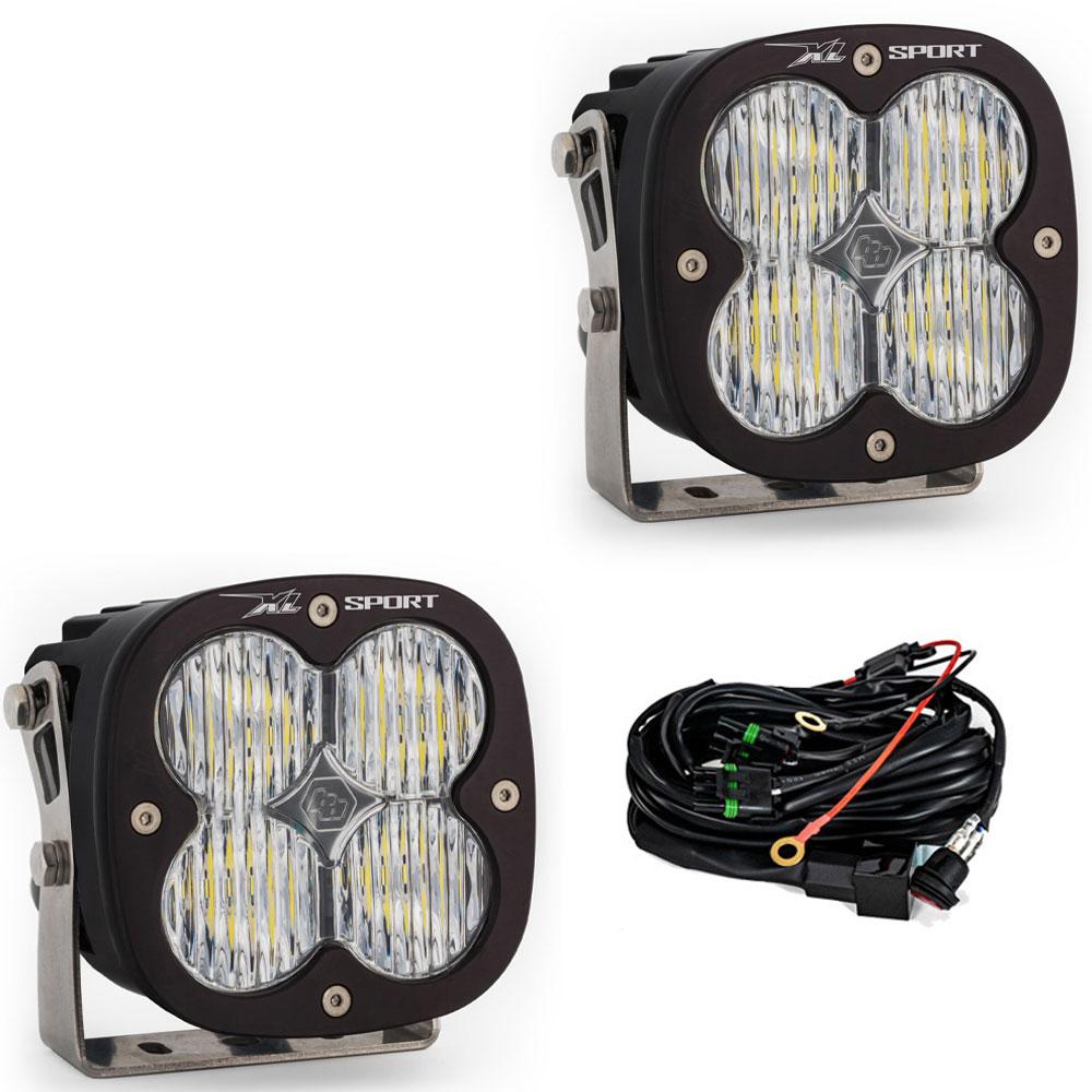 LED Light Pods Wide Cornering Pattern Pair XL Sport Series Baja Designs - 567805