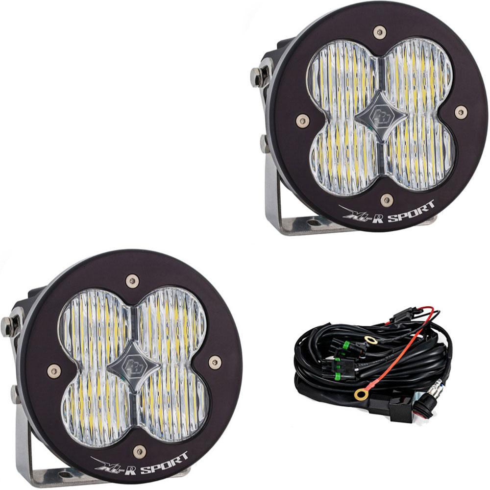 LED Light Pods Wide Cornering Pattern Pair XL R Sport Series Baja Designs - 577805