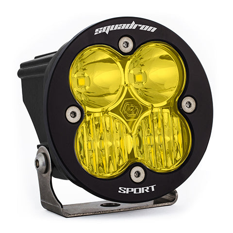 LED Light Pod Amber Lens Driving/Combo Pattern Each Squadron R Sport Baja Designs - 580013