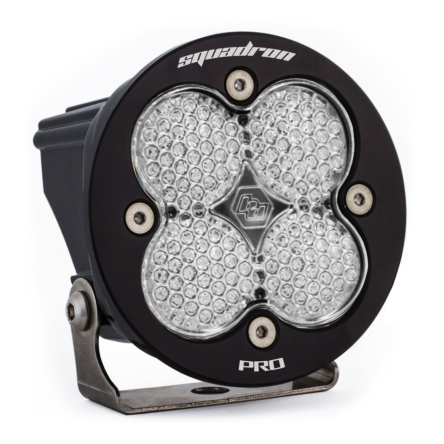 LED Light Pod Clear Lens Work/Scene Pattern Each Squadron R Pro Baja Designs - 590006