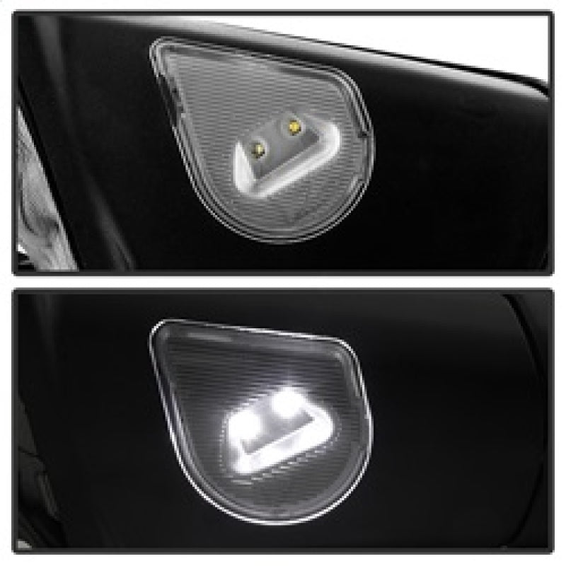 xTune Dodge Ram 1500 09-12 Extendable Heated Adjust Mirror Black Housing Left MIR-DRAM09S-PWH-L