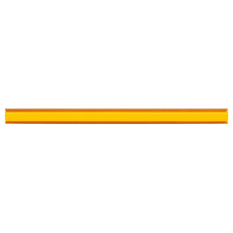 Borne Off-Road Light Bar Cover Single Row 40in Amber