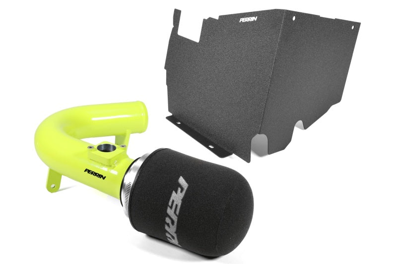PERRIN 22-25 Subaru WRX Cold Air Intake w/Heatshield - Neon Yellow