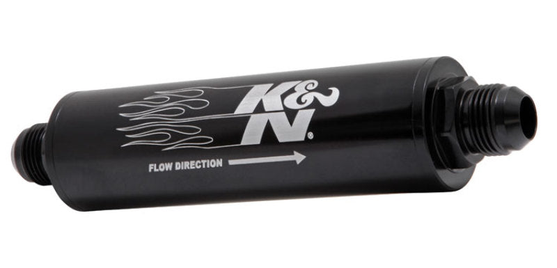 K&N 2in OD x 9in L 10AN 74 Micron In-Line Fuel/Oil Filter