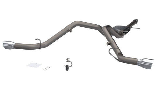 2014-2018 Silverado/Sierra QTP Screamer Split Rear Exit Cat Back