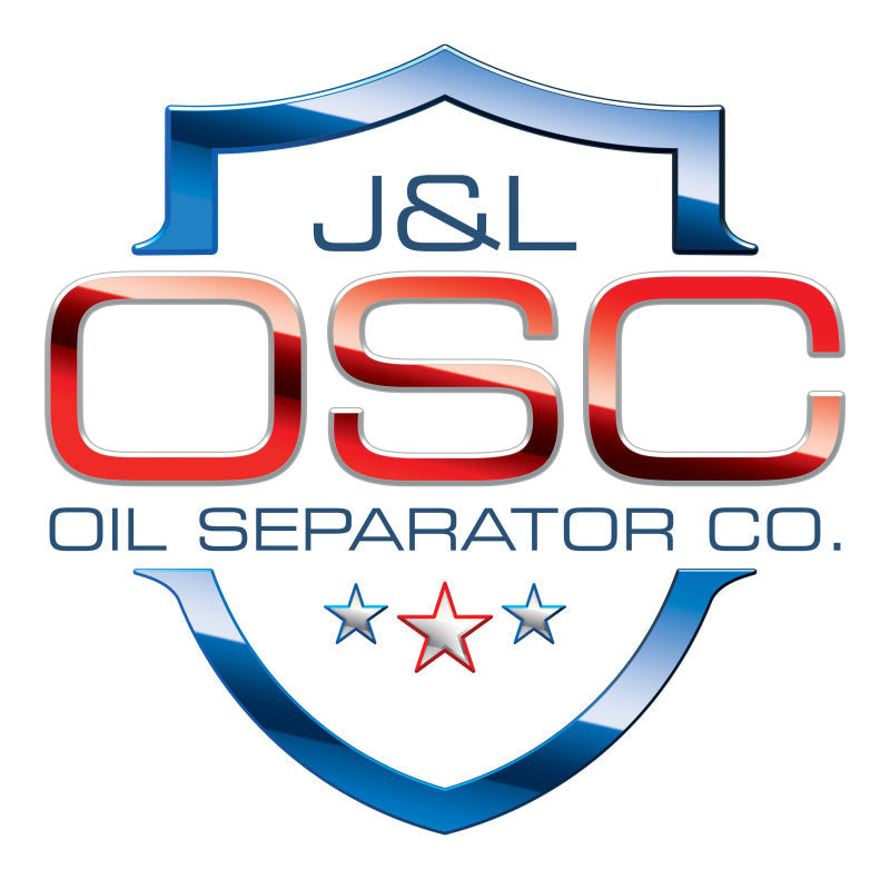 J&amp;L 2021-2025 Ford Bronco 2.7L 3.0 Oil Separator Passenger Side- Black