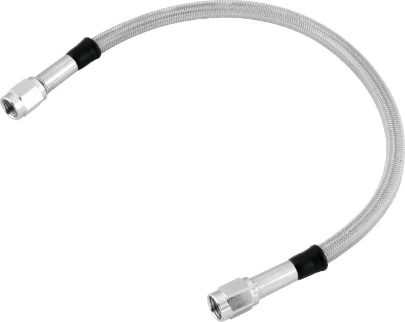 Twin Power 72 Inch Clear Coated Dot Stainless Steel Brake Hose AN-3