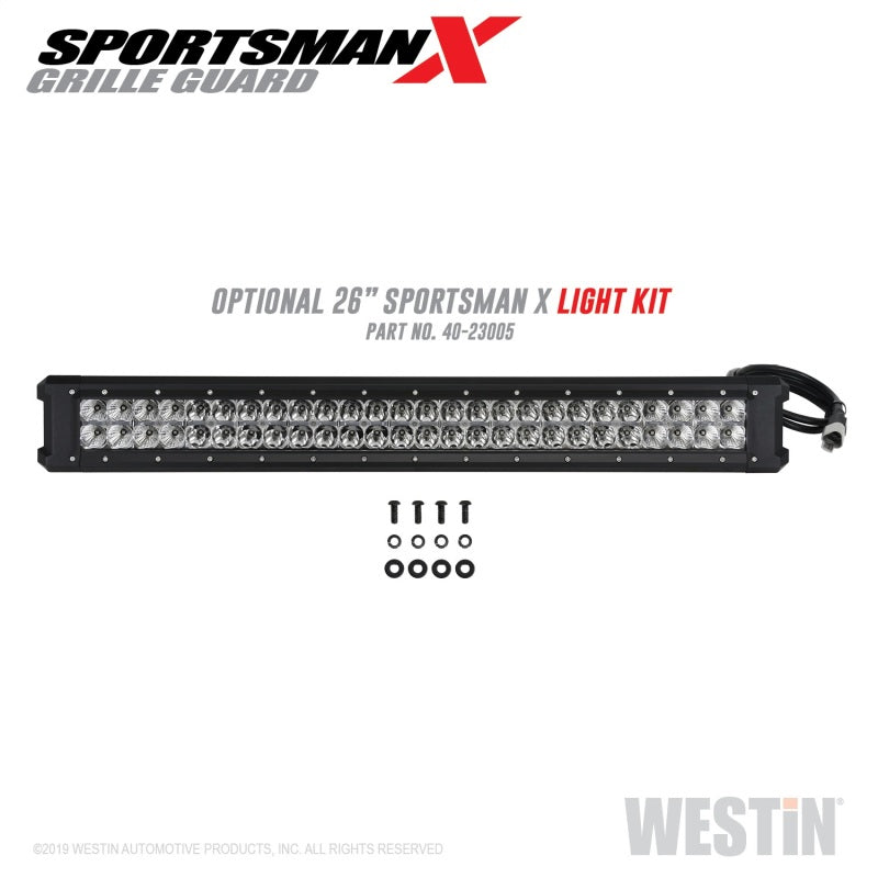 Westin 19-21 Ram 1500 Sportsman X Grille Guard - Textured Black (Excluding Classic & Rebel)