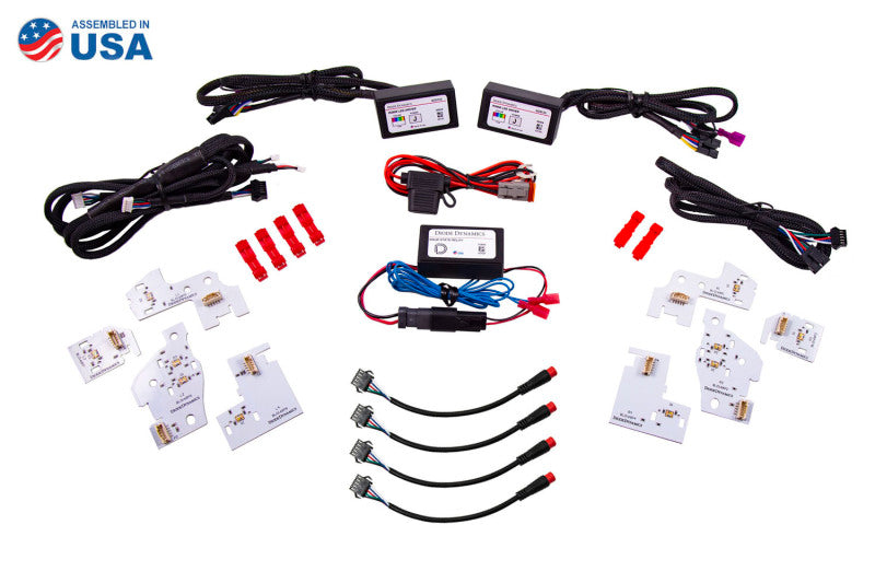 Diode Dynamics RGBW DRL LED Boards for 2019-2023 Ram 1500 Midline