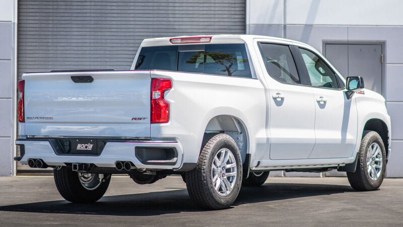 Borla 2024 Chevy Silverado 1500 6.2L V8 Touring Catback Exhaust w/ Simulator - Black Chrome