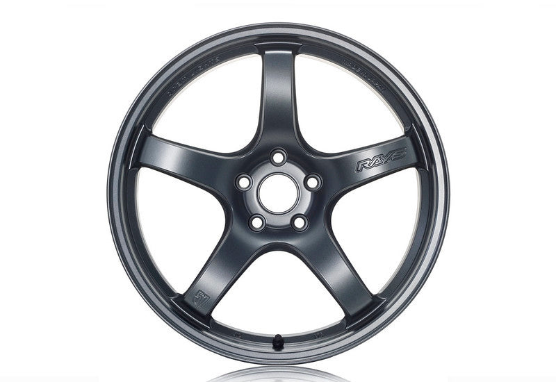 Gram Lights 57CR 19x10.5 +12 5x114.3 Gunblue II Wheel