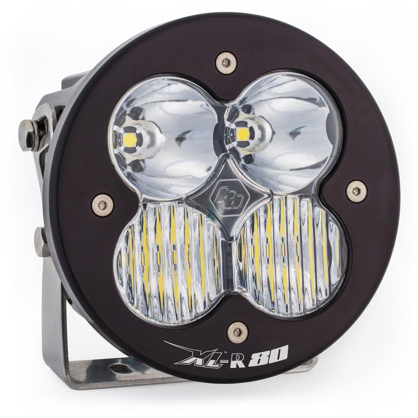 LED Light Pods Clear Lens Spot Each XL R 80 Driving/Combo Baja Designs - 760003