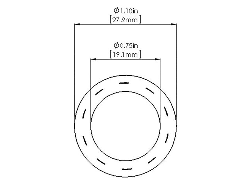 aFe Magnum FORCE Cold Air Intake System Spare Parts Kit (3/4in ID x 24in L)