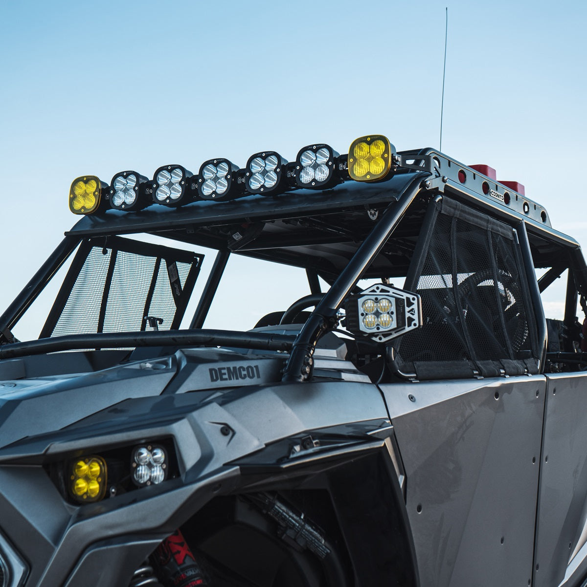 NightHawk Mirror Kit Squadron Sports 2.00 Inch Baja Desgins - 790013
