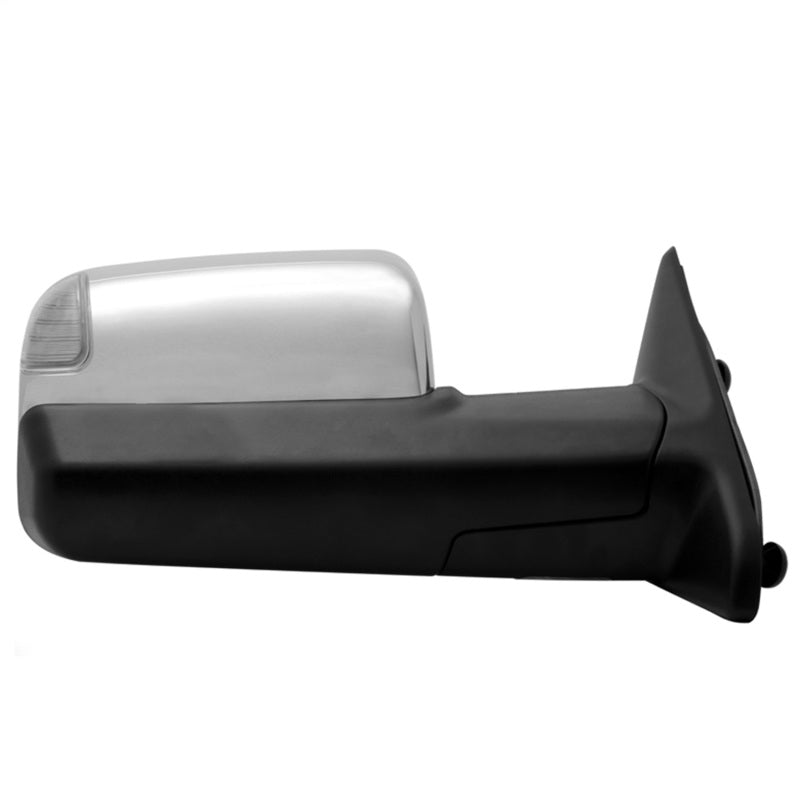 xTune Dodge Ram 1500 09-12 Extendable Heated Adjust Mirror Chrome Housing Right MIR-DRAM10-PW-R