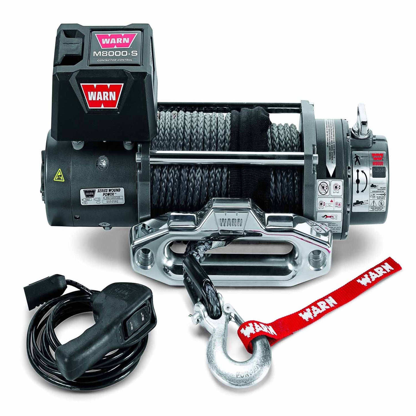 WARN WINCH_M8000_12V_W/SYNTH. ROPE - 87800