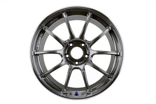 Advan RZII 18x8.0 +48 5x100 Racing Hyper Black Wheel