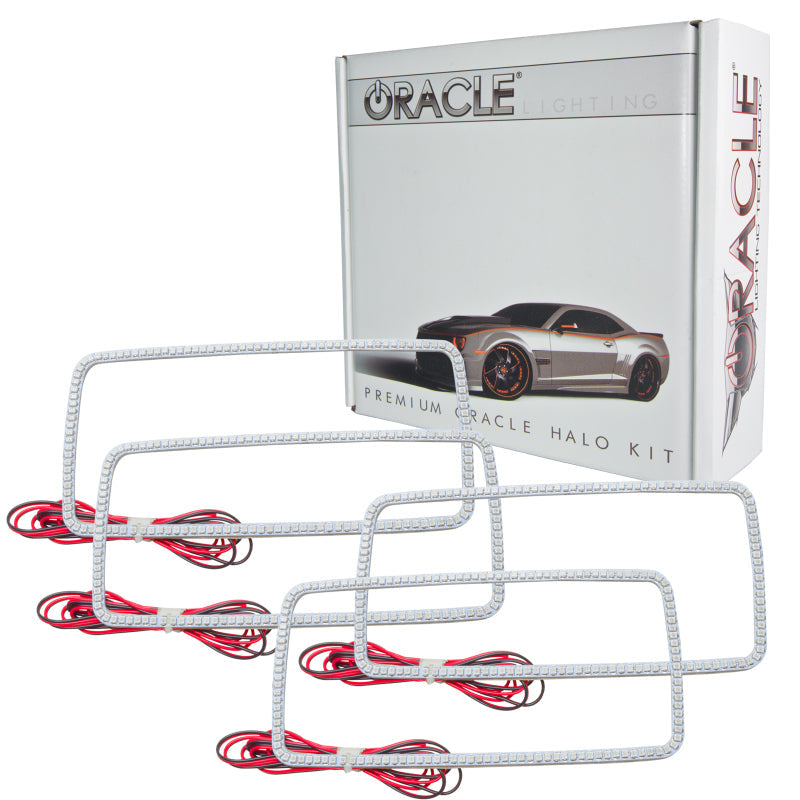 Oracle GMC Sierra 07-13 LED Halo Kit (New Square Ring Design) - White