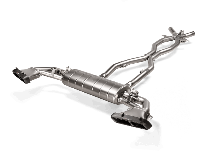 Akrapovic 2020+ Mercedes-AMG GLE 63S Evolution Line- Titanium (Only fits vehicle w/OE Hitch Install)
