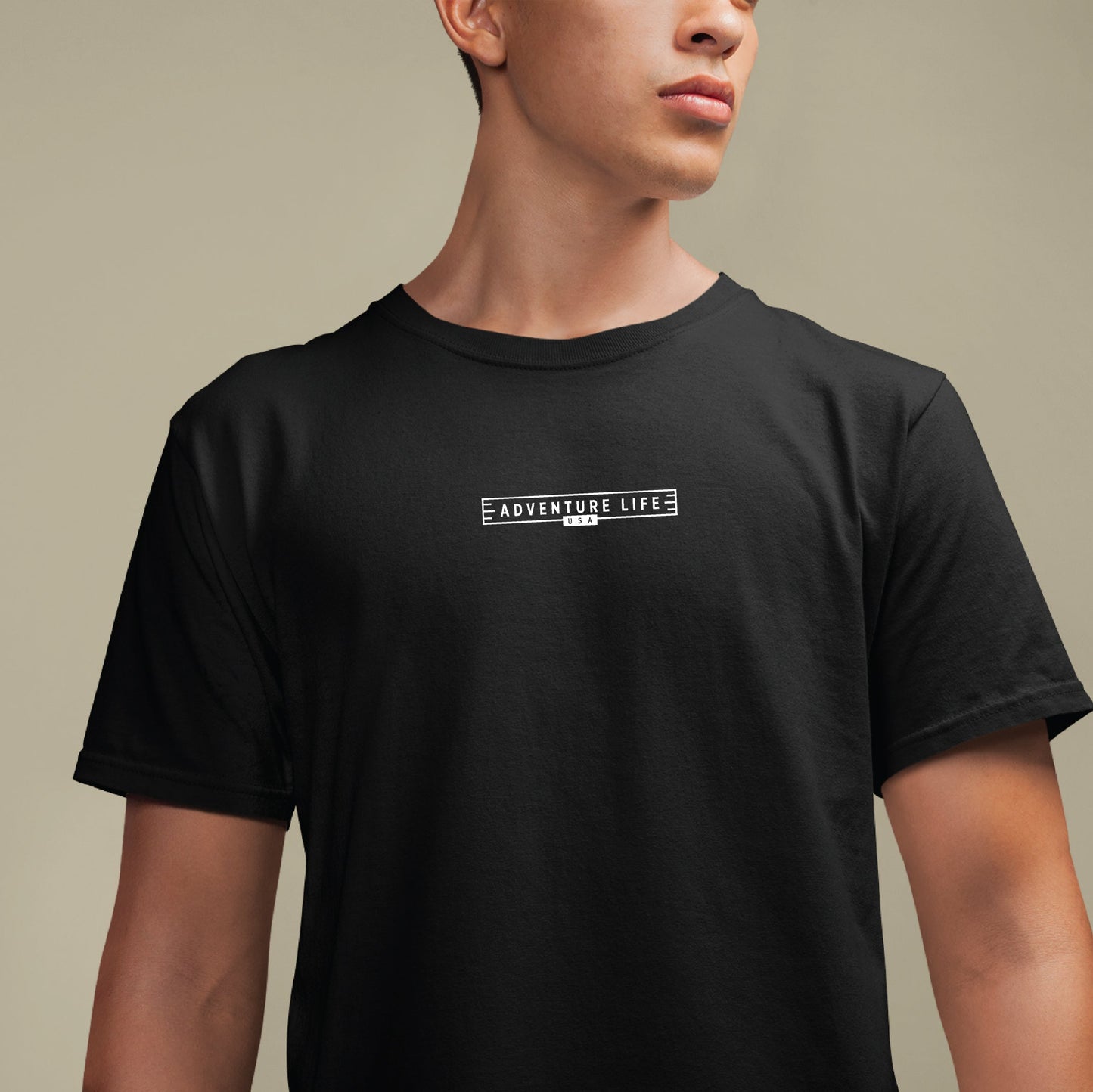 Adventure Life USA Flag Garment Dyed Tee